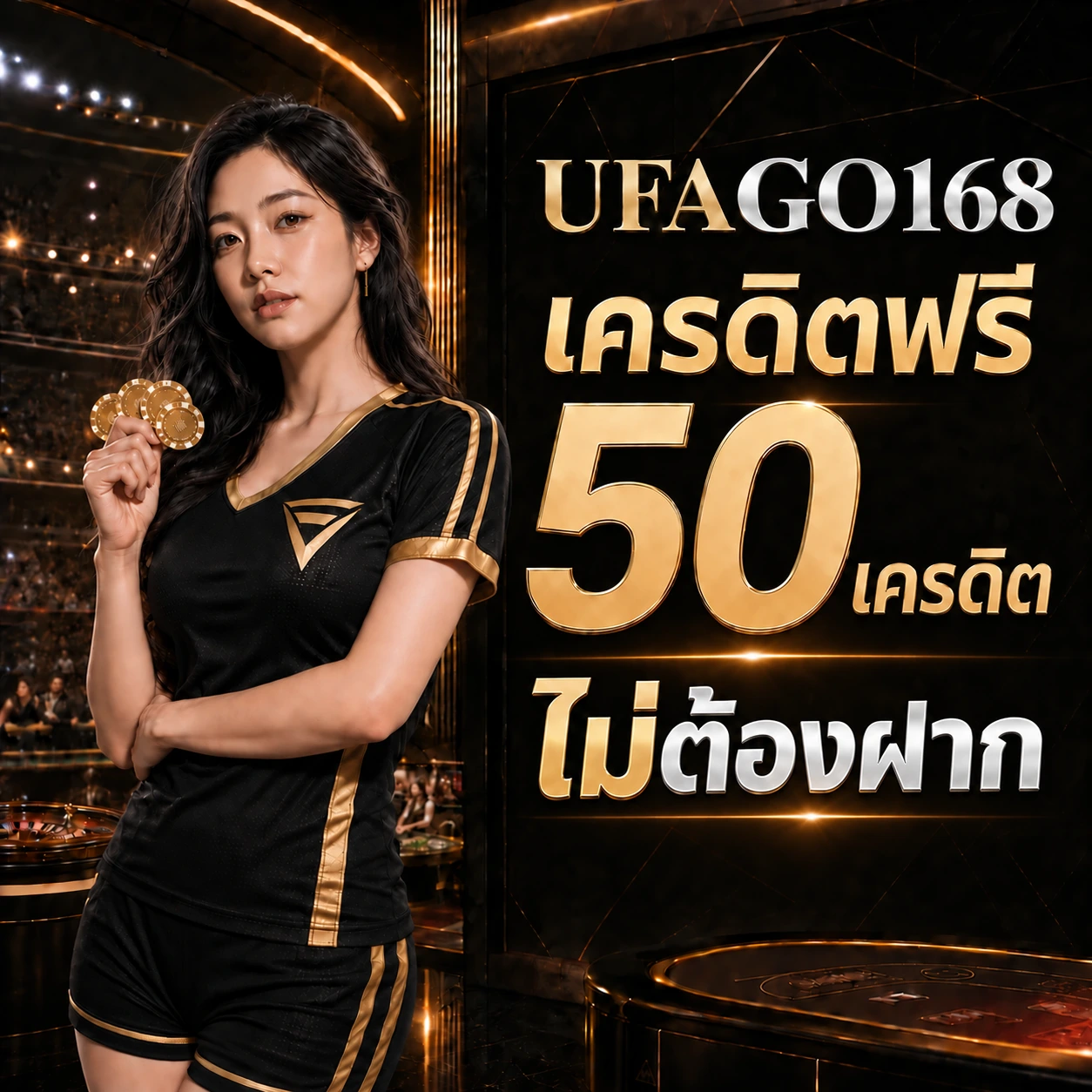 แจกเครดิตฟรี 50 เครดิต